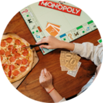 Board Games & Pizza